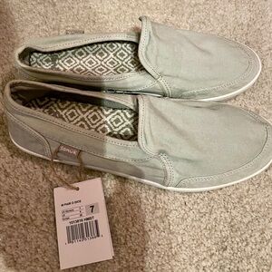 NWT Sanuk slip-ons